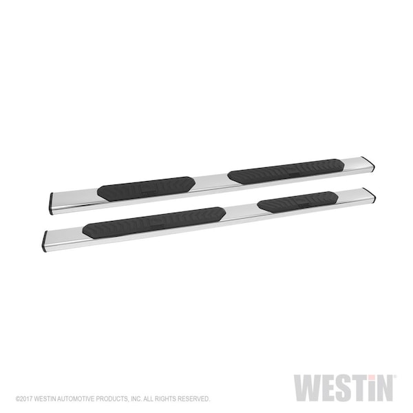 05-17 FRONTIER CREW CAB STAINLESS STEEL R5 NERF STEP BARS